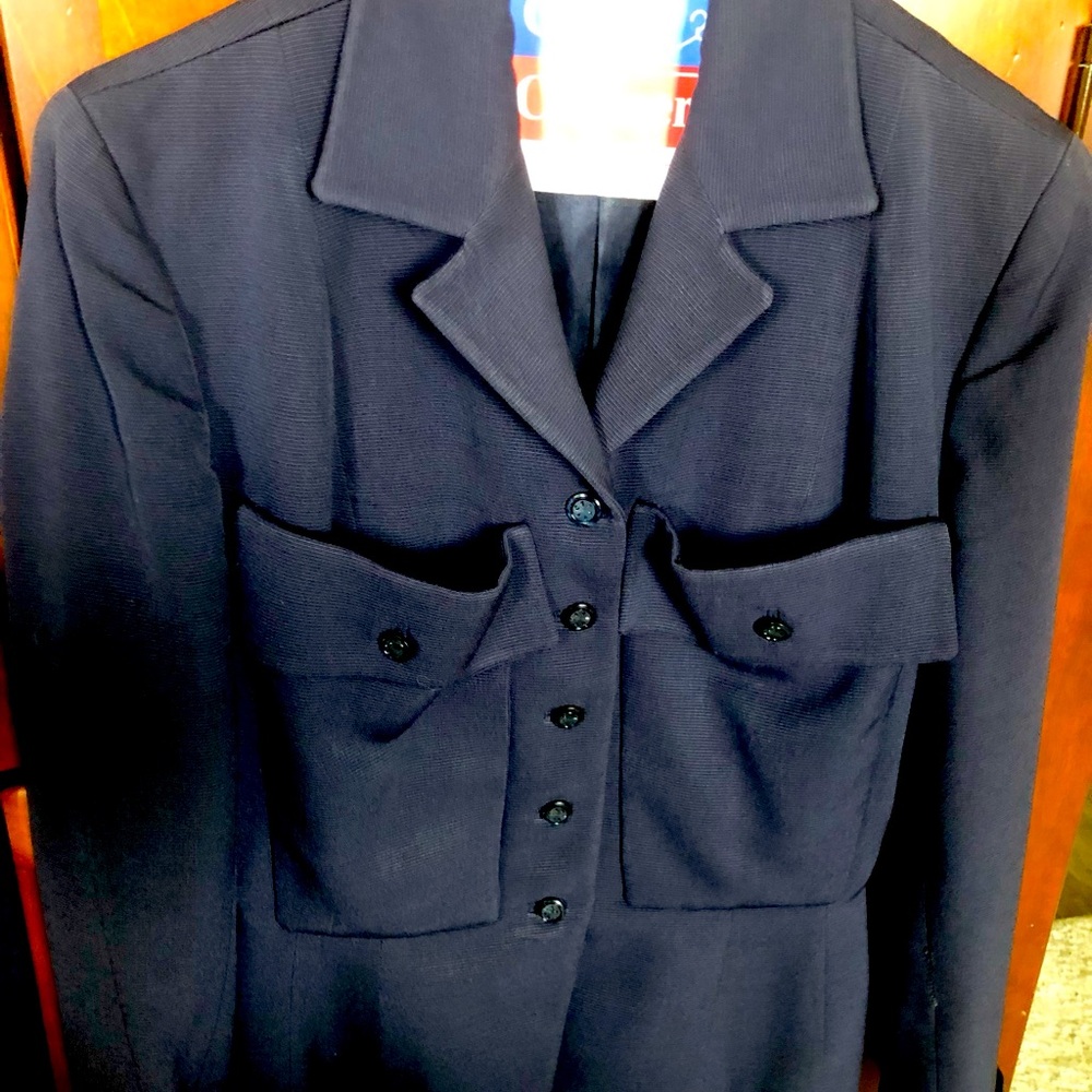 Vintage Navy Serge Suit